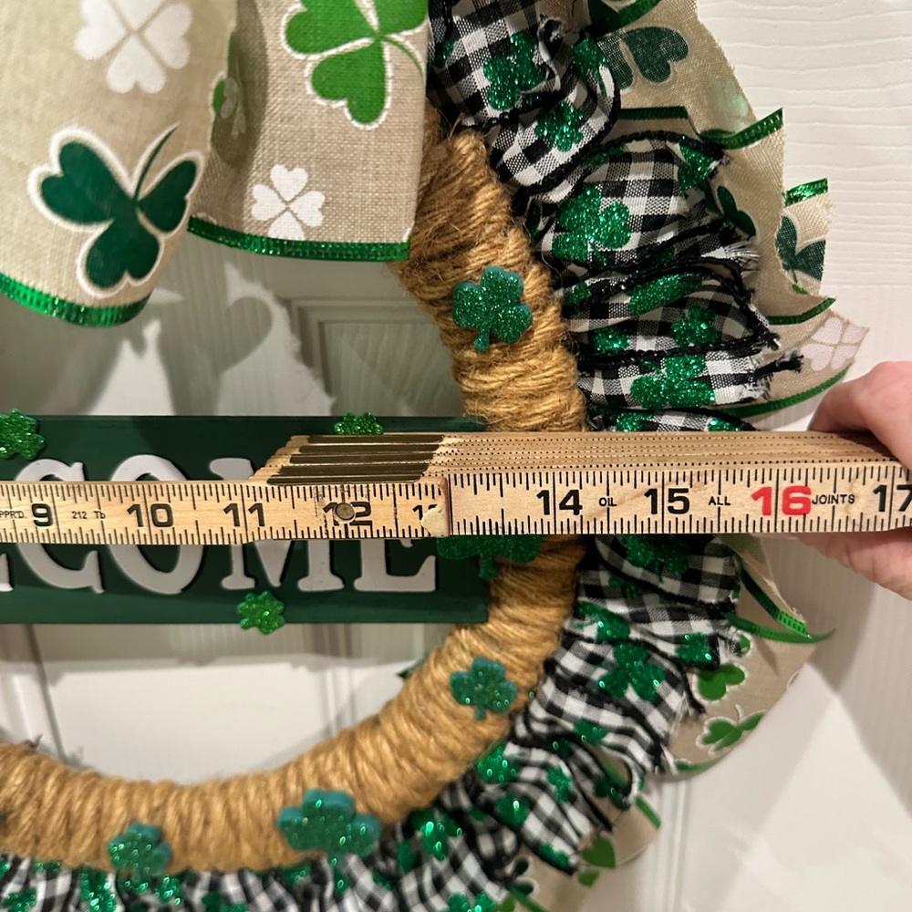 St. Patrick’s Day wreath - Picture 6 of 9